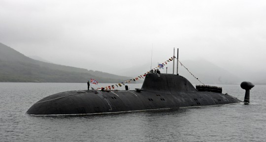 Russian Akula Submarine / AP