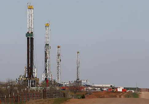 Oklahoma Oil Rigs / AP