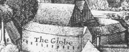 The Globe / Hollar's Long View of London (1642)