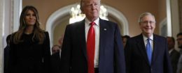 Donald Trump,Melania Turmp,Mitch McConnell