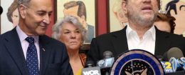 Sen. Chuck Schumer and Harvey Weinstein