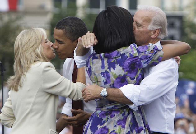 Barack Obama, Joe Biden, MIchelle Obama, Jill Biden