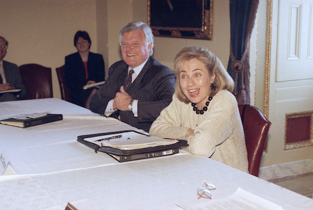 Hillary Rodham Clinton, Edward Kennedy
