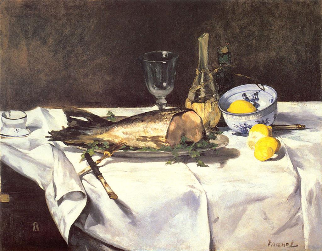 Manet, The Salmon, 1868 / WikiArt
