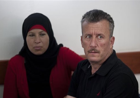 Bassem Tamimi and his wife