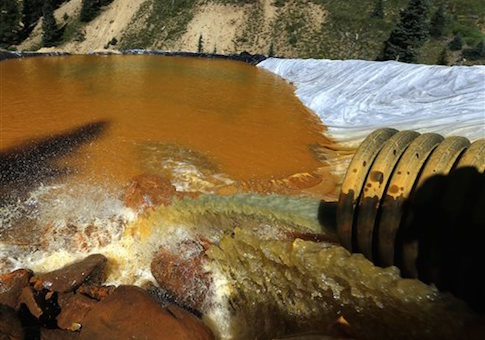 Mine Waste Spill Colorado Animus River