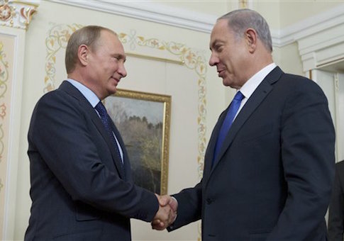 Vladimir Putin, Benjamin Netanyahu