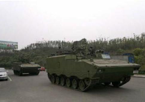 Armored personnel carrier dispatched to capture defector Wang Lijun