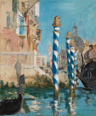 'View in Venice: The Grand Canal' by Édouard Manet / Paul G. Allen Family Collection