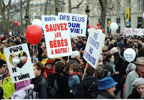 PARIS: March against abortion