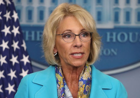 Secretary of Education Betsy DeVos / Getty Images