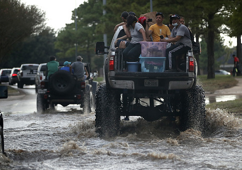 Recovery efforts underway in Texas following Hurricane Harvey / Getty Images