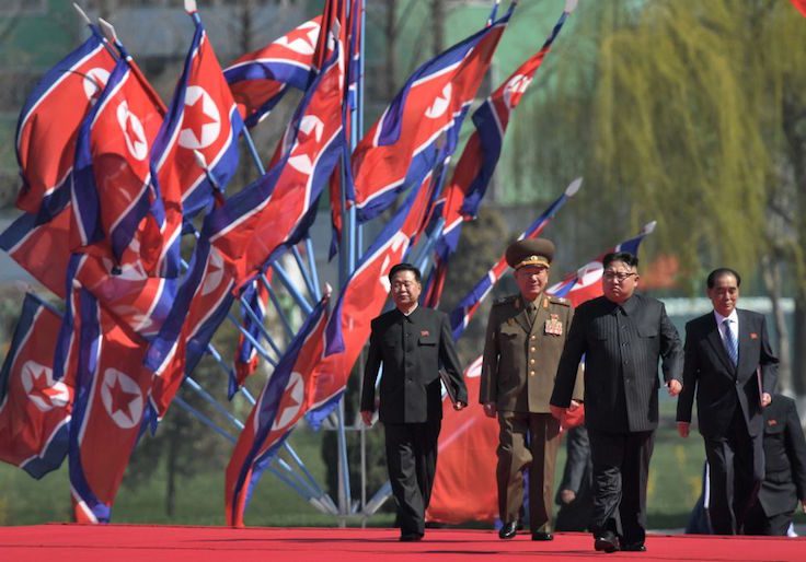 North Korea flagNorth Korea flag
