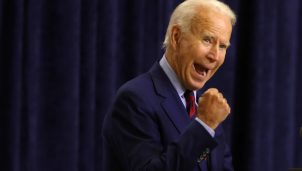 Democratic Presidential Nominee Joe Biden Speaks In Wilmington, Delaware