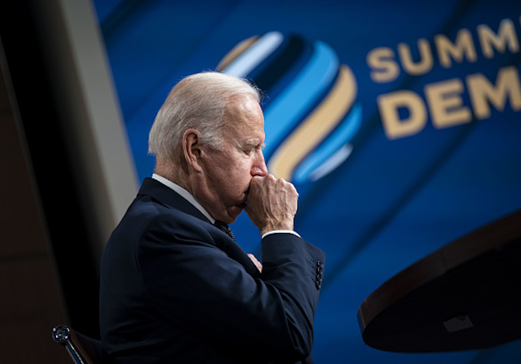President Biden Delivers Remarks At Summit For Democracy