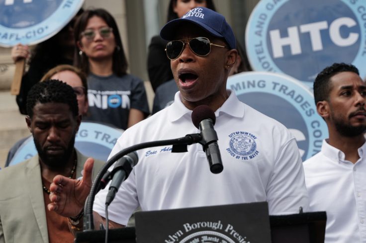 Eric Adams Urges DA Bragg To Prosecute Columbia Students Arrested for Storming Library