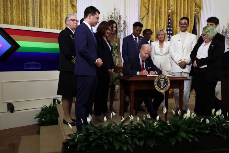President Biden Hosts a Reception Celebrating Pride Month at the White