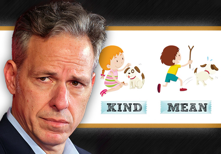 Jake Tapper Gets Remedial Training in Human Decency Ahead of Book Launch